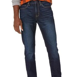 Amazon Essentials Mens Slim‎ Fit Stretch Jeans Dark Wash Indigo 36x28